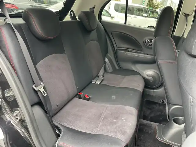 日産 マーチ ニスモS 新潟県 2014(平26)年 3.3万km ピュアブラック ５MT/メモリナビ/ワンセグテレビ/純正ホイール/プッシュスタート/ETC/純正フロアマット/Bluetooth/電動格納ドアミラー