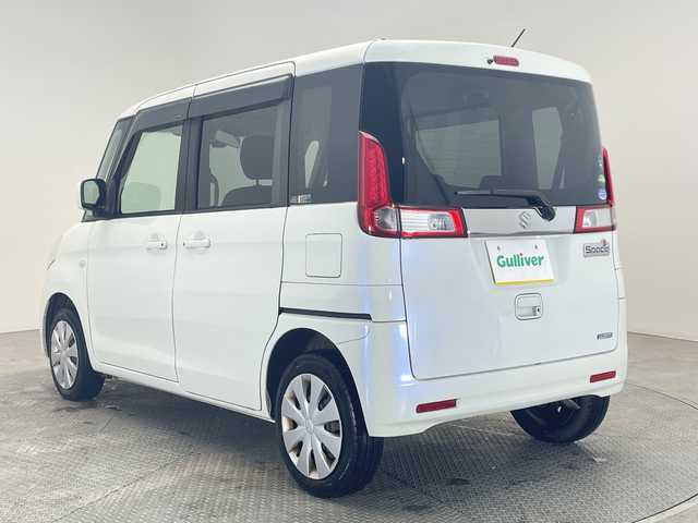 スズキ スペーシア G リミテッド 栃木県 2016(平28)年 9.4万km クリスタルホワイトP 社外ナビ/（CD/DVD/フルセグTV/Bluetooth）/スズキセーフティサポート/・デュアルカメラブレーキサポート/・誤発進抑制機能/・車線逸脱抑制機能/・車線逸脱警報機能/・ふらつき警報機能/・先行車発進お知らせ機能/片側パワースライドドア/シートヒーター/純正フロアマット/アイドリングストップ/プッシュスタート