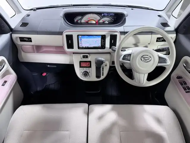 ダイハツ ムーヴ キャンバス G メイクアップ SA Ⅲ 大阪府 2018(平30)年 2.9万km パールホワイトⅢ/ライトローズマイカメタリックⅡ 2トーン ナビTV 360カメラ 両側パワースライドドア シートヒーター 衝突軽減ブレーキ レーンアシスト オートハイビーム スマートキー プッシュスタート アイドリングストップ ドライブレコーダー ETC