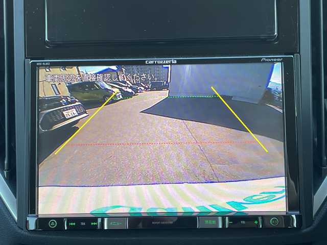 スバル フォレスター ハイブリッド アドバンス 長野県 2018(平30)年 2.3万km クリスタルホワイトP アイサイト/カロッツェリア８インチナビ（AVIC-RL802）/FM・AM・DVD・CD・フルセグテレビ/Bluetooth Audio/バック・サイドカメラ/純正18インチアルミホイール/レーダークルーズコントロール/スマートリアビューミラー/革巻きステアリング/ステアリングヒーター/ハーフレザーシート/全席シートヒーター/前席パワーシート/シートメモリー/コーナーセンサー/電動パーキング/オートビークルホールド/パドルシフト/ルーフレール/LEDヘッドライト/オートライト/フォグランプ/プッシュスタート/スマートキー/スペアキー/ETC