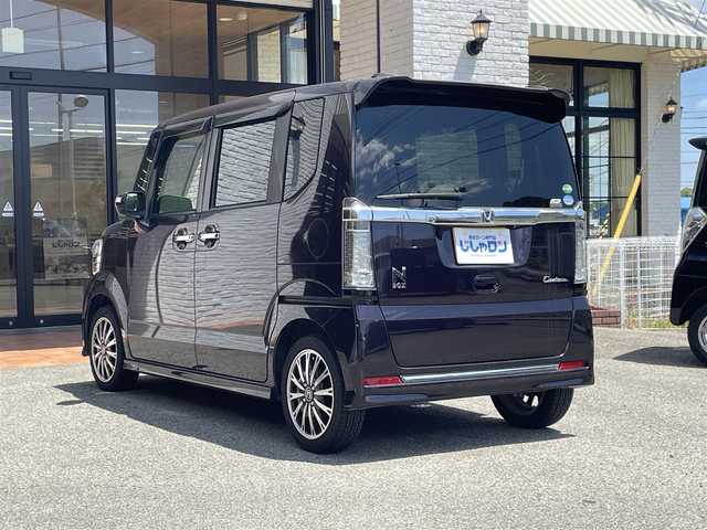 ホンダ Ｎ ＢＯＸ カスタム G ターボ Lパッケージ 高知県 2016(平28)年 8万km プレミアムベルベットパープル・パール (株)IDOMが運営する【じしゃロン高知店】の自社ローン専用車両になります。こちらは現金またはオートローンご利用時の価格です。自社ローンご希望の方は別途その旨お申付け下さい/フォグ/ナビロック/ハンドルカバー