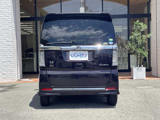 ホンダ Ｎ ＢＯＸ カスタム G ターボ Lパッケージ 高知県 2016(平28)年 8万km プレミアムベルベットパープル・パール (株)IDOMが運営する【じしゃロン高知店】の自社ローン専用車両になります。こちらは現金またはオートローンご利用時の価格です。自社ローンご希望の方は別途その旨お申付け下さい/フォグ/ナビロック/ハンドルカバー