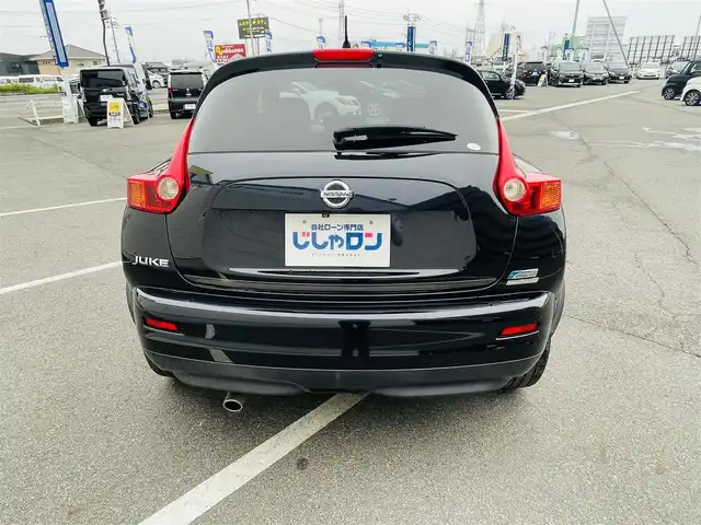 日産 ジューク 15RX アーバン スタイリッシュブラック 岡山県 2013(平25)年 10.3万km サファイアブラック (株)IDOMが運営する【じしゃロン岡山店】の自社ローン専用車両です。こちらは現金またはオートローンご利用時の価格です。 自社ローンご希望の方は別途その旨お申し付け下さい/＊純正ナビ（MM312D-W/＊バックカメラ/＊プッシュST/＊前側ドラレコ/＊ドアバイザー