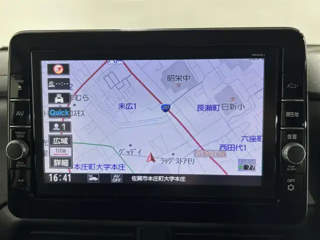 日産 ルークス ハイウェイスター X 佐賀県 2021(令3)年 8.7万km チタニウムグレーメタリック 純正9型ナビ/（ＡＭ/ＦＭ/CD/DVD/Bluetooth/フルセグTV）/全周囲カメラ/ナビ連動ドライブレコーダー/ETC/オートエアコン/左側パワースライドドア/ハンズフリースライドドア/リアサーキュレーター/衝突被害軽減システム/レーアシスト/先行車発進お知らせ機能/コーナーセンサー/LEDヘッドライト/フォグライト/シートバックテーブル/横滑り防止装置/盗難防止装置/オートライト/オートマチックハイビーム/スマートキー/プッシュスタート/USB入力端子/純正フロアマット/純正14インチアルミホイール
