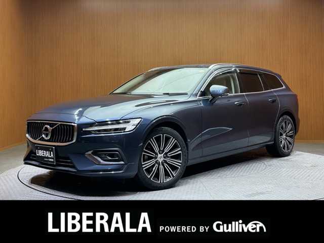 ボルボ Ｖ６０ T5 インスクリプション 千葉県 2019(平31)年 3.4万km デニムブルーメタリック パノラマＳＲ　/純正ナビ　/３６０°カメラ　/ＡＣＣ　/ＨＵＤ　/レザーシート　/パワーシート　/シートヒーター　/ベンチレーター　/ＬＥＤヘッドライト　/ハイビームアシスト　/ドライブレコーダー　/ＥＴＣ