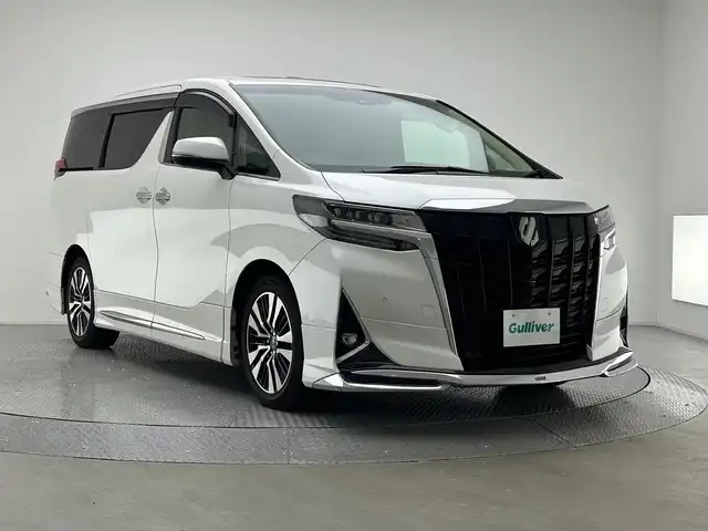 トヨタ アルファード G 兵庫県 2018(平30)年 6.5万km ホワイトパールクリスタルシャイン 純正ＳＤナビ　/ＪＢＬプレミアムサウンド　/レーダークルーズコントロール　/クリアランスソナー　/ＬＴＡ　/デジタルインナー　/ＢＳＭ　/ＰＣＳ　/ＰＫＳＢ　/ベンチレーション　/ＬＥＤヘッドライト　/ビルトインＥＴＣ/パノラミックビューモニター/RCTA/RSA/パワーシート/レザーシート