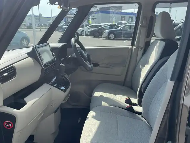 日産 ルークス X 長崎県 2020(令2)年 1.8万km アッシュブラウンM アラウンドビューモニター/純正9型ナビ/（フルセグ・DVD・CD・SD・BT)/エマージェンシーブレーキ/レーンキープアシスト/クリアランスソナー/ETC/スマートキー/スペアキー/オートライト/アイドリングストップ/左パワースライドドア/純正フロアマット/ステアリングスイッチ