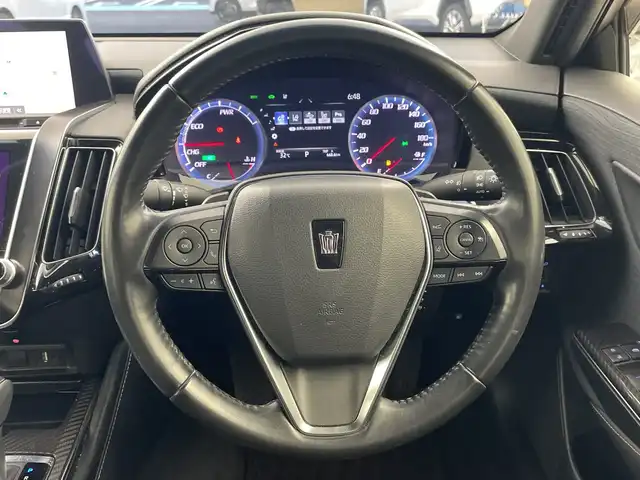 トヨタ クラウン ハイブリッド RS 兵庫県 2019(令1)年 9.3万km プレシャスシルバー 純正ナビ/・Bluetooth/・CD/DVD/・フルセグテレビ/・SD音楽録音/バックカメラ/パワーシート/ステアリングヒーター/ヘッドアップディスプレイ/ブラインドスポットモニター/衝突軽減ブレーキ/レーンキープアシスト/オートマチックハイビーム/前後コーナーセンサー/レーダークルーズコントロール/前方ドライブレコーダー/ETC/LEDヘッドライト