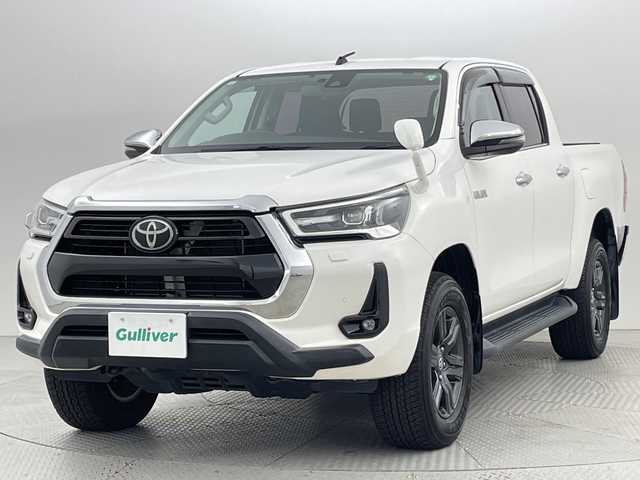 トヨタ ハイラックス Z 新潟県 2020(令2)年 4.9万km スーパーホワイトⅡ 4WD/純正ナビ/　　CD/BT/FM/AM/バックカメラ/レーダークルーズコントロール/LEDオートライト/純正17インチアルミホイール/ステアリングスイッチ/アイドリングストップ/レーンキープ/コーナーセンサー/スマートキー/ETC