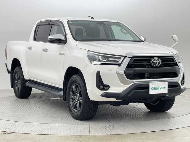 トヨタ ハイラックス Z 新潟県 2020(令2)年 4.9万km スーパーホワイトⅡ 4WD/純正ナビ/　　CD/BT/FM/AM/バックカメラ/レーダークルーズコントロール/LEDオートライト/純正17インチアルミホイール/ステアリングスイッチ/アイドリングストップ/レーンキープ/コーナーセンサー/スマートキー/ETC
