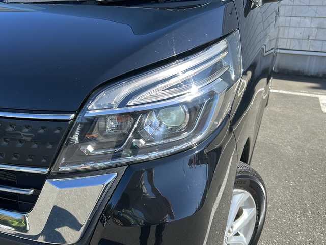 日産 デイズ ルークス ハイウェイスター Xターボ 秋田県 2017(平29)年 6.2万km ブラック ・純正ナビ/・フルセグ/・Bluetooth/・スマートキー/・スペアキー有/・シートヒーター/・片側パワースライドドア/・純正ETC/・冬タイヤ有