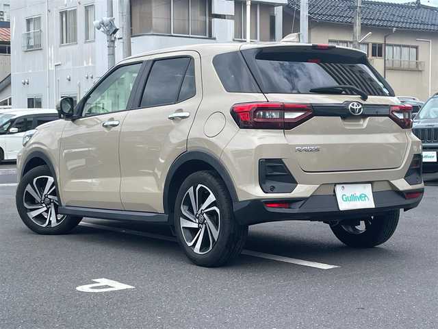 トヨタ ライズ Z 島根県 2020(令2)年 14.5万km ナチュラルベージュマイカM 純正SDナビ　/フルセグTV　/DVD再生　/Bluetooth接続　/バック／全方位カメラ　/ビルトインETC　/レーダークルーズコントロール　/アイドリングストップ　/衝突軽減ブレーキ/レーンキープアシスト/前後コーナーセンサー/前席シートヒーター　/革調シートカバー/スマートキー　/プッシュスタート/純正LEDヘッドライト　/純正17インチアルミホイール/純正フロアマット/社外アルミホイールスタッドレス積み込み