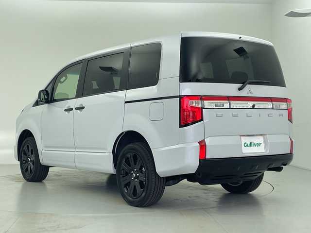 三菱 デリカＤ：５ ブラックエディション 愛知県 2025(令7)年 0.1千km ホワイトダイヤモンド 登録済未使用車/アルパイン１１型ナビ（EX11NX）/・カープレイ/・フルセグTV/・CD/DVD/・Bluetooth接続/・HDMI入力/バックカメラ/ブラインドスポットモニター/レーダークルーズコントロール/ＡＣ１００Ｖアクセサリーコンセント/ステアリングヒーター/パドルシフト/前席シートヒーター/本革シート/パワーシート/両側パワースライドドア/純正アルミホイール/電動ブレーキ/オートホールド