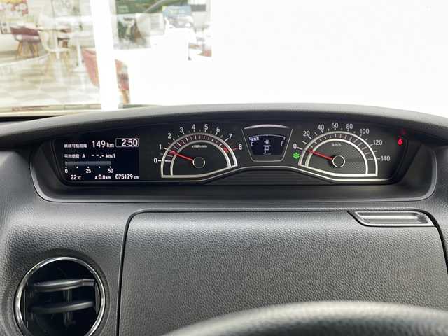 ホンダ Ｎ ＢＯＸ カスタム G L ホンダセンシング 鳥取県 2018(平30)年 7.6万km クリスタルブラックパール パワースライドドア/HDDナビ/バックカメラ/フルセグTV　Bluetooth　DVD CD　MSV/ビルトインETC/スマートキー/スペアキー/フロアマット/ドアバイザー/LEDライト/フォグランプ/オートライト/新車保証書/取扱説明書