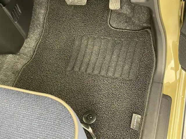 ダイハツ ムーヴ キャンバス セオリー G ターボ 群馬県 2024(令6)年 1万km サンドベージュメタリック 社外７インチナビ　バックカメラ　両側パワースライドドア　ＬＥＤライト　オートハイビーム　シートヒーター　ステアリングリモコン　電子パーキング　オートブレーキホールド　スマートキー　ＥＴＣ　禁煙車