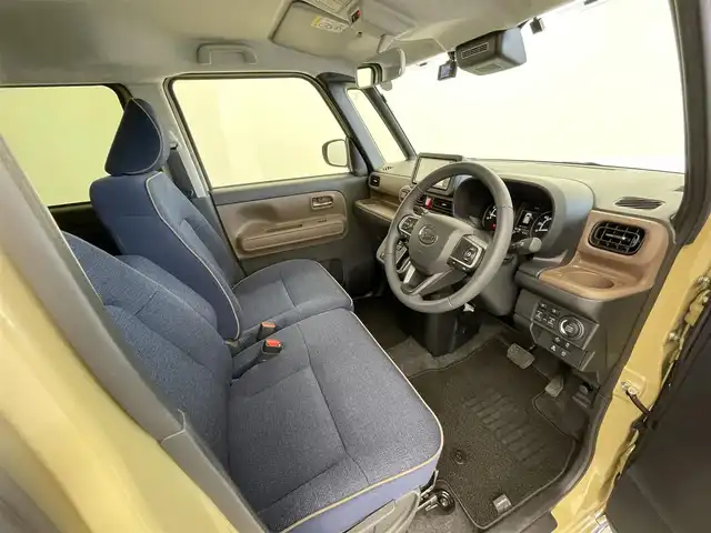 ダイハツ ムーヴ キャンバス セオリー G ターボ 群馬県 2024(令6)年 1万km サンドベージュメタリック 社外７インチナビ　バックカメラ　両側パワースライドドア　ＬＥＤライト　オートハイビーム　シートヒーター　ステアリングリモコン　電子パーキング　オートブレーキホールド　スマートキー　ＥＴＣ　禁煙車