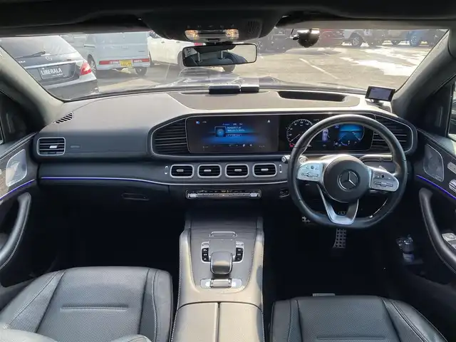 メルセデス・ベンツ ＧＬＥ４００ｄ 4MATIC スポーツ 福岡県 2019(令1)年 3.9万km オブシディアンブラック ・サンルーフ/・アダプティブクルーズコントロール/・純正ナビ/Bluetooth/USB/・全方位カメラ/・黒革シート/シートヒーター/エアシート/・ドラレコ/・DTV/・ETC/・純正20AW/・LEDライト