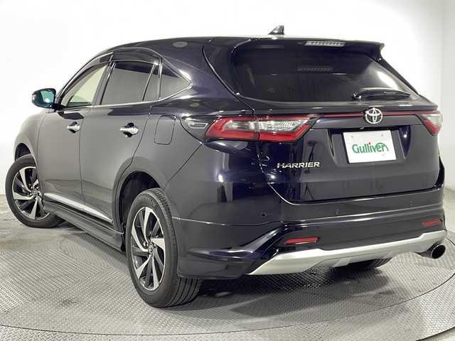 トヨタ ハリアー プログレス 広島県 2018(平30)年 6.4万km スパークリングブラックパールクリスタルシャイン 純正ＪＢＬ９型ナビ　/モデリスタエアロ　/パノラミックビューモニター　/電動リアゲート　/レーダークルーズコントロール　/パワーシート　/ＥＴＣ　/ドラレコ　/オートマチックハイビーム　/衝突被害軽減　/レーンキープ/純正18インチアルミホイール(235/55/R 18)/エアバック(運転席/助手席/サイド)/カーテンエアバック