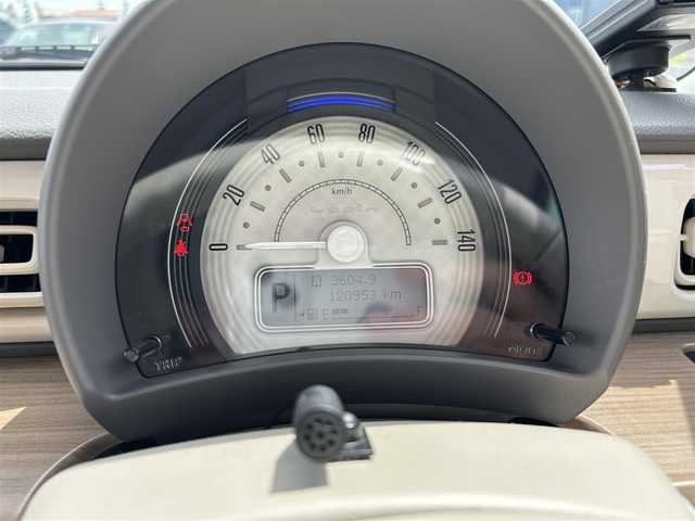 スズキ ラパン S 福岡県 2015(平27)年 12.1万km パールホワイト スズキセーフティサポート/横滑り防止/衝突回避システム/盗難防止/ナビ（BT、SD、フルセグ）/スマートキー/パワーウィンドウ/パワーステアリング/ベンチシート/アイドリング/オートライト/ETC
