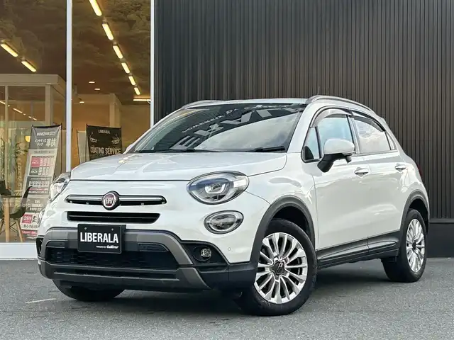 フィアット フィアット ５００Ｘ クロス 福岡県 2020(令2)年 4.3万km BIANCO GHIACCIO アダプティブクルーズコントロール/ブライドンスポットモニター/レーンキープアシスト/茶革シート/シートヒーター/Ｕｃｏｎｎｅｃｔ　/Ａｐｐｌｅｃａｒｐｌａｙ/ａｎｄｒｏｉｄａｕｔｏ　/バックカメラ　/Bluetooth/LEDヘッドライト/オートハイビーム/前後コーナーセンサー　/前後ドライブレコーダー/純正17インチアルミホイール/ETC/取扱説明書/保証書/スペアキー×1