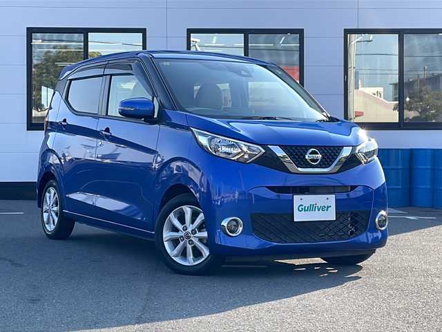 日産 デイズ 山口県 2020(令2)年 1.3万km オーシャンブルーP 純正9インチナビ【MM319D-L】/フルセグテレビ/Bluetooth/アラウンドビューモニター/エマージェンシーブレーキ/コーナーセンサー/純正ドライブレコーダー/ETC/純正フロアマット/サイドバイザー/純正14インチAW