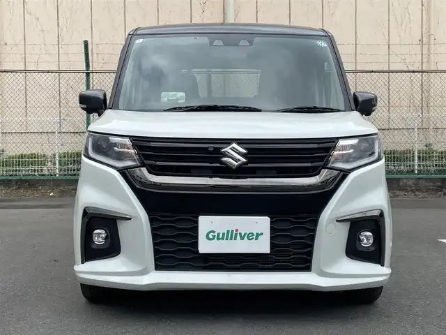 スズキ ソリオ HV SZ 東京都 2024(令6)年 1.5万km ピュアホワイトパール/ガンメタリック2トーン 純正ナビ/全方位モニター/デュアルカメラブレーキサポート/車線逸脱警報機能/パーキングソナー/シートヒーター/アダプティブクルーズコントロール/両側電動ドア/横滑り防止措置/スマートキー