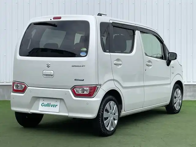 スズキ ワゴンＲ HYBRID FX 香川県 2020(令2)年 7.9万km ピュアホワイトP 登録時走行距離：78915km/エクリプスメモリナビ/　CD DVD BT/前後ドライブレコーダー/ETC/デュアルセンサーブレーキサポート/クリアランスソナー/レーンキープアシスト/アイドリングストップ/横滑り防止装置/シートヒーター/プッシュスタート/スマートキー/スペアキー