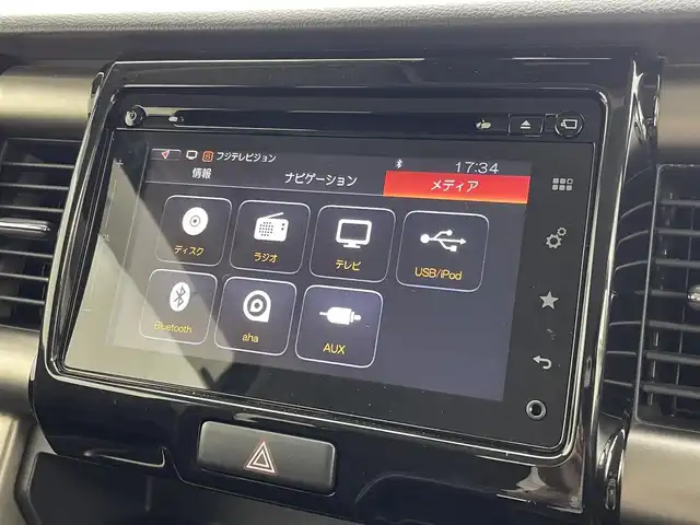スズキ ハスラー Jスタイル Ⅱ 茨城県 2016(平28)年 8.4万km ブルーイッシュブラックパール 純正ナビ/全方位カメラ/フルセグ/衝突被害軽減ブレーキ/車線逸脱抑制装置/ETC/シートヒーター/純正15インチAW/スマートキー