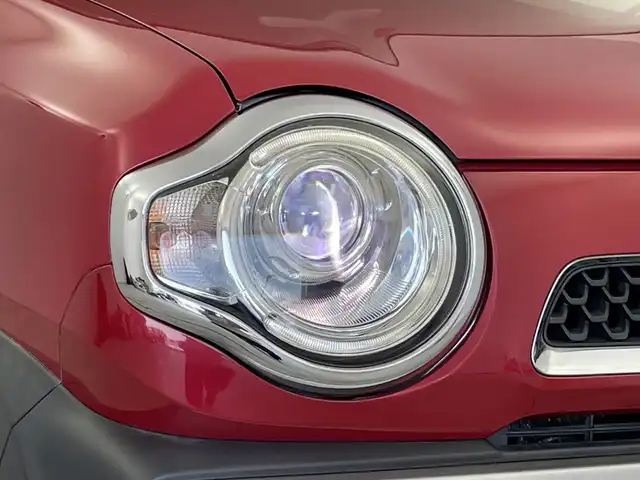 スズキ ハスラー X 新潟県 2015(平27)年 6.8万km フェニックスレッドパール/ブルーイッシュブラックパール 純正ディーラーＯＰナビ/ワンセグＴＶ/Bluetooth/バックカメラ/ETC/衝突軽減ブレーキ/Ｄ席シートヒーター/アイドリングストップ/プッシュスタート/オートライト/HIDヘッドライト/フォグランプ/ベンチシート