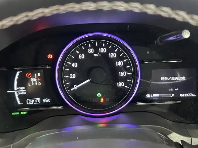 ホンダ ヴェゼル ハイブリッド Z ホンダセンシング 佐賀県 2019(令1)年 4.4万km ルーセブラックM ワンオーナー/アルパイン8インチナビ/＜CD/DVD/Bluetooth/HDMI/フルセグTV＞/アルパインドライブレコーダー/バックカメラ/ハーフレザーシート/前席シートヒーター /パドルシフト/ルーフレール/寒冷地仕様/純正17インチアルミホイール/ホンダセンシング/CMBS/ACC/先行車発進告知/レーンキープアシスト/リアクティブフォースペダル