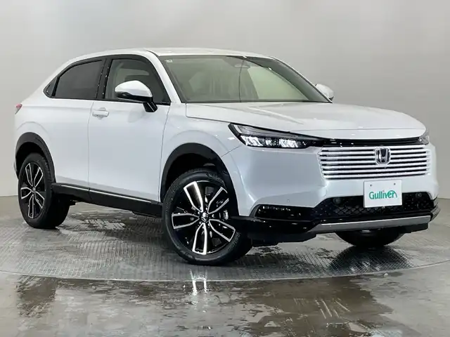 ホンダ ヴェゼル ハイブリッド e:HEV Z 栃木県 2025(令7)年 0.1千km プラチナホワイトパール 純正ホンダコネクトディスプレイナビ/(フルセグTV・Bluetooth・AppleCarPlay・AndroidAuto)/バックカメラ/ホンダセンシング/ ・衝突軽減システム/ ・レーンキープアシスト/ ・レーダークルーズコントロール/ ・前後コーナーセンサー/ ・ブラインドスポットモニター/ETC2.0/電動リアゲート/オートブレーキホールド/ワイヤレス充電/ハーフレザーシート/前席シートヒーター/ステアリングヒーター/LEDヘッドライト/オートライト/純正18インチアルミホイール/スマートキー/取扱説明書/保証書
