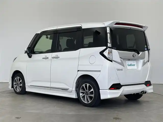 トヨタ タンク カスタムG 埼玉県 2020(令2)年 3.1万km パールホワイトⅢ モデリスタエアロ　/純正９インチナビ　/パノラミックビューモニター　/ビルトインＥＴＣ　/前後ドライブレコーダー　/クルーズコントロール　/社外アルミホイール　/オートハイビーム　/ＬＥＤヘッドライト　/地デジTV
