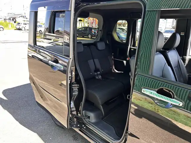 ダイハツ タント カスタム X 宮城県 2023(令5)年 1.9万km ブラックマイカメタリック パノラマモニター/＝＝＝/スマートアシスト/・衝突回避支援ブレーキ機能/・衝突警報機能/・ブレーキ制御付誤発進抑制機能/・車線逸脱警報機能/・車線逸脱抑制制御機能/・路側逸脱警報機能/・ふらつき警報/・先行車発進お知らせ機能/・標識認識機能/・アダプティブドライビングビーム/・コーナーセンサー/純正10インチナビ（NMZN-Z73DS）/・CD/DVD/・Bluetooth/・USB/HDMI/・フルセグTV/ビルトインETC/社外前後ドライブレコーダー/両側パワースライドドア/ハーフレザーシート/シートヒーター/革巻きステアリング/ステアリングスイッチ/LEDヘッドランプ/フォグランプ/オートライト/電動パーキングブレーキ/ブレーキホールド/スマートキー＆プッシュスタート/電動格納ミラー/純正14インチAW/純正ドアバイザー/純正フロアマット/Wエアバッグ/取扱説明書/保証書