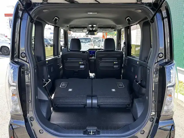 ダイハツ タント カスタム X 宮城県 2023(令5)年 1.9万km ブラックマイカメタリック パノラマモニター/＝＝＝/スマートアシスト/・衝突回避支援ブレーキ機能/・衝突警報機能/・ブレーキ制御付誤発進抑制機能/・車線逸脱警報機能/・車線逸脱抑制制御機能/・路側逸脱警報機能/・ふらつき警報/・先行車発進お知らせ機能/・標識認識機能/・アダプティブドライビングビーム/・コーナーセンサー/純正10インチナビ（NMZN-Z73DS）/・CD/DVD/・Bluetooth/・USB/HDMI/・フルセグTV/ビルトインETC/社外前後ドライブレコーダー/両側パワースライドドア/ハーフレザーシート/シートヒーター/革巻きステアリング/ステアリングスイッチ/LEDヘッドランプ/フォグランプ/オートライト/電動パーキングブレーキ/ブレーキホールド/スマートキー＆プッシュスタート/電動格納ミラー/純正14インチAW/純正ドアバイザー/純正フロアマット/Wエアバッグ/取扱説明書/保証書