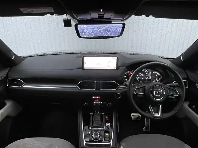 マツダ ＣＸ－８ XD グランドジャーニー 滋賀県 2023(令5)年 6.6万km プラチナクォーツメタリック ワンオーナー/BOSEサウンド/サンルーフ/純正10型ナビ/(Bluetooth/フルセグ/USB)/全周囲カメラ/革巻きステアリング/パドルシフト/ETC/ドラレコ機能付きデジタルインナーミラー/前席パワーシート/前席/2列目シートヒーター/白ハーフレザーシート/パワーバックドア/アダプティブLEDヘッドライト/オートハイビーム/フォグライト/ヘッドアップティスプレイ/ブラインドスポットモニタリング/インテリジェント ドライブ セレクト/スマートブレーキサポート/ドライバーアテンションアラート/スマートキー