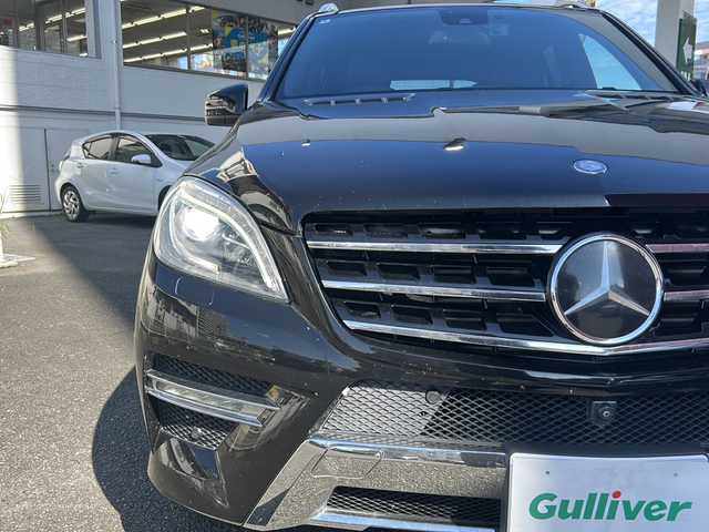 メルセデス・ベンツ ＭＬ３５０ ブルーテック 4マチック 宮崎県 2014(平26)年 12.9万km オブシディアンブラック メモリナビ（フルセグ/BT）/全方位カメラ/レーダークルーズコントロール/BSM/サンルーフ/プッシュスタート/電動リアゲート/パワーシート（D/N席）/シートヒーター全席/ダウンヒルアシストコントロール/車高調整オフロードモード/純正アルミホイール/純正ETC/オートライト
