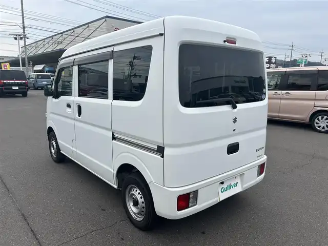 スズキ エブリイ PC 岡山県 2015(平27)年 9.8万km スペリアホワイト 登録時走行距離97345km/社外ナビ（AVIC-MRZ099）/フルセグTV(AM.FM.CD.DVD.TV.BT)/両側スライドドア/バックカメラ/ETC/衝突軽減ブレーキ/横滑り防止装置/フロアマット/リモコンキー/スペアキー/ドアバイザー