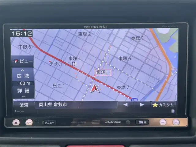 スズキ エブリイ PC 岡山県 2015(平27)年 9.8万km スペリアホワイト 登録時走行距離97345km/社外ナビ（AVIC-MRZ099）/フルセグTV(AM.FM.CD.DVD.TV.BT)/両側スライドドア/バックカメラ/ETC/衝突軽減ブレーキ/横滑り防止装置/フロアマット/リモコンキー/スペアキー/ドアバイザー