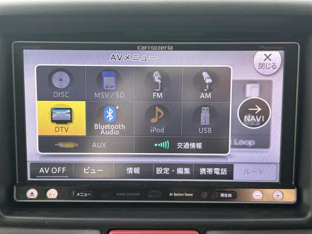スズキ エブリイ PC 岡山県 2015(平27)年 9.8万km スペリアホワイト 登録時走行距離97345km/社外ナビ（AVIC-MRZ099）/フルセグTV(AM.FM.CD.DVD.TV.BT)/両側スライドドア/バックカメラ/ETC/衝突軽減ブレーキ/横滑り防止装置/フロアマット/リモコンキー/スペアキー/ドアバイザー