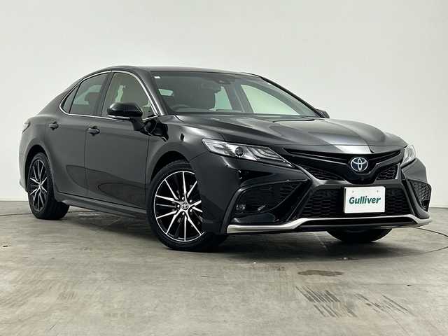 トヨタ カムリ WSレザーパッケージ 三重県 2023(令5)年 0.5万km アティチュードブラックマイカ /禁煙車//純正ナビ/・フルセグ・Bluetooth・AppleCarPlay・AndroidAuto・USB//パノラミックビューモニター//トヨタセーフティセンス//レーダークルーズコントロール//オートマチックハイビーム//レーントレーシングアシスト//プリクラッシュセーフティ//前席シートヒーター//前席パワーシート//ブラインドスポットモニター//ヘッドアップディスプレイ//ビルトインETC//パドルシフト//置くだけ充電//電動パーキング//ブレーキホールド
