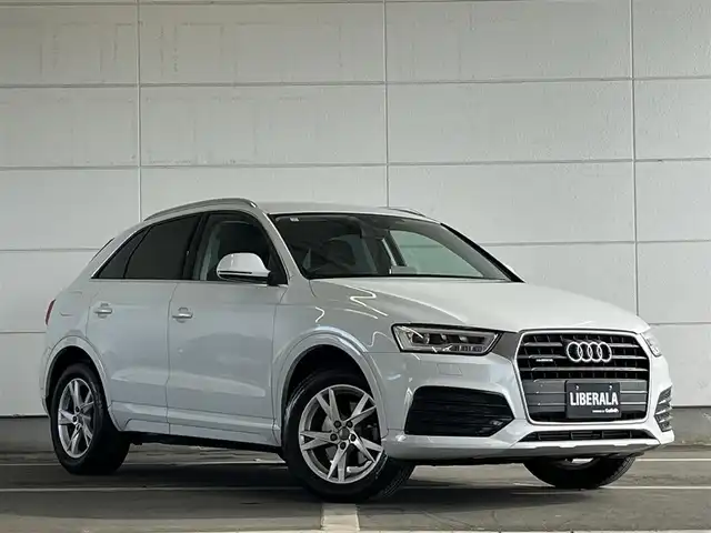アウディ Ｑ３ 2．0 TFSI クワトロ 180PS 山形県 2019(平31)年 2.7万km グレイシアホワイトメタリック 純正メモリナビ　/フルセグTV　/バックカメラ　/Bluetooth /運転席/助手席パワーシート　/運転席/助手席シートヒーター　/ルーフレール　/純正フロアマット　/電動リアゲート　/オートライト　/コーナーセンサー