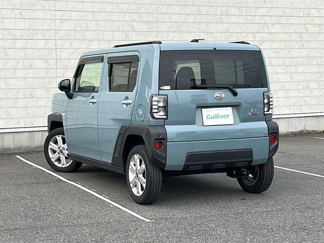 ダイハツ タフト G 茨城県 2022(令4)年 2.7万km レイクブルーメタリック ワンオーナー/純正SDナビ/（BT・CD・DVD・全方位バックカメラ）/フルセグTV/衝突被害軽減システム/LEDヘッドライト/純正１５インチアルミホイール/純正フロアマット/スマートキー/プッシュスタート/ガラスルーフ/横滑り防止機能/レーンアシスト/取扱説明書/保証書