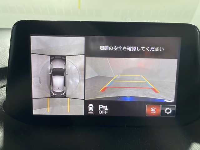 マツダ アクセラ スポーツ XD 沖縄県 2018(平30)年 3.4万km ディープクリスタルブルーマイカ 禁煙車/純正ナビ（ＢＴ，ＣＤ／ＤＶＤ，フルセグ，ラジオ，ＵＳＢ）/３６０°ビューモニター/ルーフレール/クルーズコントロール/前後コーナーセンサー/オートライト/オートワイパー/ビルドインＥＴＣ/USBポート/純正フロアマット/ＬＥＤヘッドライト/純正16インチアルミホイール/スペアキー