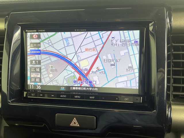 スズキ ハスラー Jスタイル Ⅲ 三重県 2018(平30)年 6.1万km ブレイブカーキパール/スチールシルバー 禁煙車/社外SDナビ/CD/DVD/SD/BT/フルセグTV/全方位カメラ/デュアルブレーキサポート/シートヒーター（前席）/ルーフレール/ETC/オートライト/フォグランプ/スマートキー