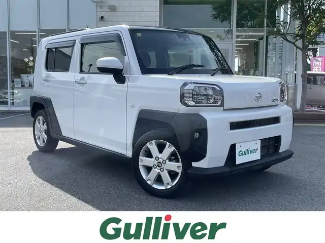 ダイハツ タフト G 鳥取県 2020(令2)年 4万km シャイニングホワイトパール スマートアシスト/ガラスルーフ/純正ナビ【NMZK-W70D】/・フルセグ/・Bluetooth/・CD/DVD/全方位モニター/スマートキー/プッシュスタート/前席シートヒーター/レーダークルーズ コントロール/ETC/ドライブレコーダー /LEDヘッドライト/LEDフォグ/オートライト/ABS/W&サイドエアバック/カーテンエアバック