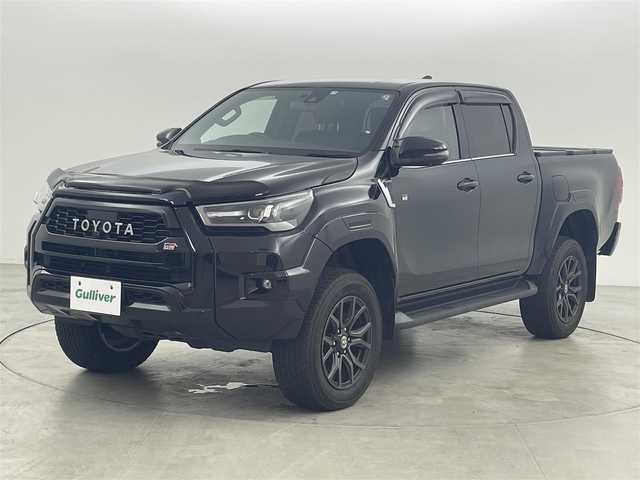 トヨタ ハイラックス Z GRスポーツ 福岡県 2022(令4)年 2.6万km アティチュードブラックマイカ 純正ＤＡナビ　/全方位カメラ　/ＥＴＣ　/ベッドライナー　/トノカバー　/リフトアップ　/レーダークルコン　/コーナーセンサー　/衝突軽減ブレーキ　/レーンキープ　/ヒルディセントコントロール　/パドルシフト　/ハーフレザー　/パワーシート　/ＬＥＤ