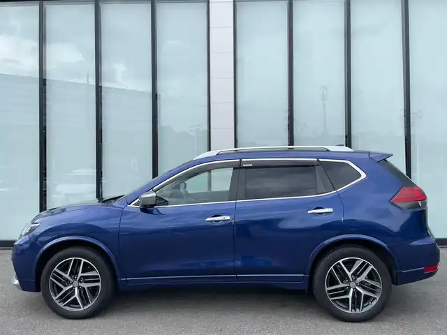 日産 エクストレイル オーテック iパッケージ 大阪府 2020(令2)年 4.1万km カスピアンブルー 純正ナビ　/ビルトインETC　/全方位モニター　/ドライブレコーダー（前）/フルセグTV　/パワーバックドア　/プロパイロット　/レザーシート　/パワーシート　/電動パーキング　/革巻ステアリング　/純正19インチアルミホイール　/LEDヘッドランプ/クルーズコントロール/デジタルインナーミラー