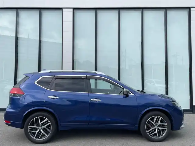 日産 エクストレイル オーテック iパッケージ 大阪府 2020(令2)年 4.1万km カスピアンブルー 純正ナビ　/ビルトインETC　/全方位モニター　/ドライブレコーダー（前）/フルセグTV　/パワーバックドア　/プロパイロット　/レザーシート　/パワーシート　/電動パーキング　/革巻ステアリング　/純正19インチアルミホイール　/LEDヘッドランプ/クルーズコントロール/デジタルインナーミラー