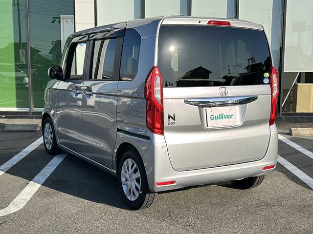 ホンダ Ｎ ＢＯＸ G EX ターボ ホンダセンシング 岐阜県 2020(令2)年 6.9万km ルナシルバーM 【登録時走行距離：69647km】/禁煙車/社外ナビ/ワンセグTV/バックカメラ/両側パワースライドドア/コーナーセンサー/LEDヘッドライト/前後ドライブレコーダー/レーダークルーズコントロール/スマートキー/ビルトインETC/パドルシフト/後席サンシェード/ドアバイザー/ウィンカーミラー
