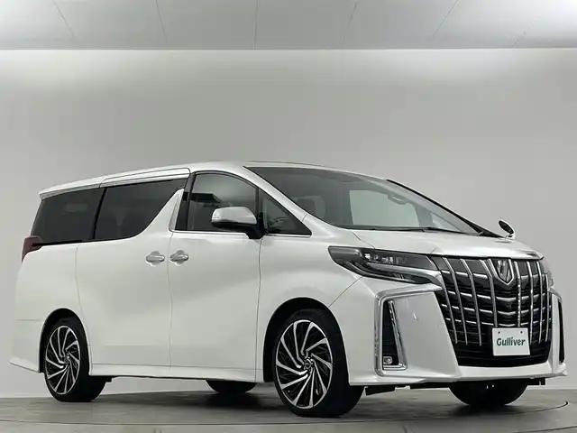 トヨタ アルファード S 埼玉県 2019(令1)年 7万km ホワイトパールクリスタルシャイン サンルーフ アルパイン１１インチナビ 12.8インチフリップダウンモニター バックカメラ デジタルインナーミラー 前後ドライブレコーダー 両側パワースライドドア レーダークルーズコントロール ETC